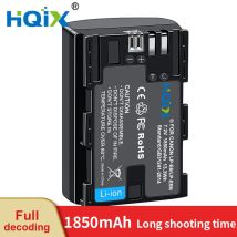 Hqix für canon eos r r5  r6 r7 90d 80d 70d 60d 6d mark ii 6 d2 7 d2 5 d4 5 d3 5 d2 5ds 60da kamera LP-E6 LP-E6N ladegerät batterie