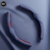 2 stücke 36-38 CM PU Auto Lenkrad Abdeckung Flüssigkeit Gefühl Universal Auto Innen Zubehör Auto-styling