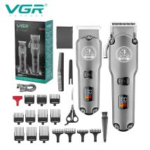VGR 675 Original  Cordless Combo Kit Hair Trimmer For Men Electric Washable Beard Hair Clipper Rechargeable Haircut Machine