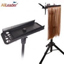 Dwustronna taca do przedłużania zębów Wielofunkcyjna taca na włosy do stojaka na perukę Łatwe do wyposażenia narzędzia do stylizacji fryzjerskiej w salonie