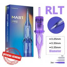 MAST Pro Igły do Kartuszy Tatuażu PMU Akcesoria do Makijażu Artystycznego Precyzyjne Ostre Uniwersalne do Maszyn do Tatuażu Profesjonalne Igły Sztuki Ciała