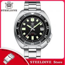 SD1970 Bestseller Steeldive Marke 44MM Saphirglas Keramik Lünette Einsatz Leuchtende Herren NH35