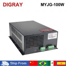Alimentatore laser Co2 DIGRAY 100W MYJG-100W per macchina per taglio e incisione laser 80W 100W