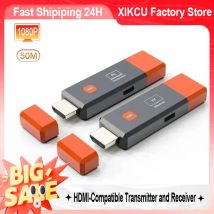HDMI-Kompatibel Wireless Video Sender und Empfänger Extender 50m Video TV Stick Dongle Wireless Adapter Für Kamera Laptop PC