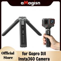 aMagisn Metal Mini Tripod,for Smooth 4,Crane 2,Osmo Mobile,Ronin-S,Vimble 2,Gimbal Handle Grip Stabilizer & Action Camera