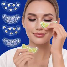 Reusable Gel Eye Ice Pack Cooling Eye Pad Hot ＆ Cold Treatment for Eye Strain Eye Swelling Dark Circles Smooth Fine Lines