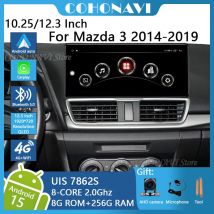 10.25inch/12.3inch For Mazda 3 2014-2019 Car Multimedia Video Player Radio Gps Navigation Android15 8-core8+256GB
