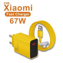 Szybka ładowarka 67 W do Xiaomi 14 13 12 11 Pro Ultra Lite USB A do szybkiego ładowania typu C Kabel do telefonu do Redmi Note 12 Akcesoria