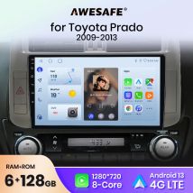 AWESAFE PX9 Plus Autoradio Per Toyota Land Cruiser Prado J150 2009 - 2013 Wireless CarPlay Android Auto No 2 din 2din DVD
