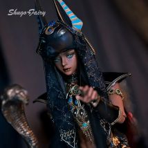 ShugaFairy Anubis 1/4 Bjd Dolls Fantasy Ancient Egypt Mysterious Fighting Style Dog Guard Wysokiej jakości lalki z przegubami kulowymi Prezenty
