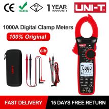 UNI-T 1000a True RMS Digital Clamp Meter 1000V AC DC Voltmeter Zange Ampere meter ut206b ut207b