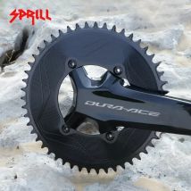Pass quest sprill 3mm versatz 110bcd 4-bolzen aero kettenring schmale breite zähne für shimano r8100 r9200 1x12 geschwindigkeit ut8100 da9200