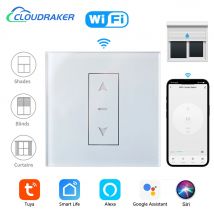 Cortinas eléctricas persianas persiana enrollable interruptor conectado WiFi Tuya Control de aplicación inteligente funciona con Alexa Google Home Siri