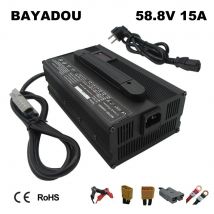 58,8 V 52 V 15 A Lithium-Schnellladegerät 900 W 14 S 51,8 V Li-Ion Gabelstapler Kehrmaschine RV