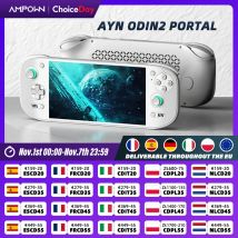 Consola de videojuegos AYN Odin2 Portal, pantalla OLED de 7 pulgadas, 120Hz, salida de vídeo 4K, batería de 8000mAh, refrigeración por aire, Qualcomm 8 Gen 2 Android13