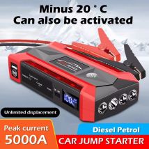 30000mAh Batteria per auto portatile Caricatore di avviamento Auto Jump Starter 12V Benzina Diesel Auto Booster di emergenza Avviamento di alimentazione