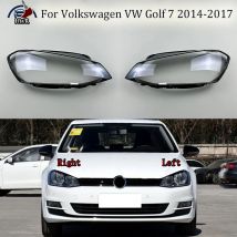 Für volkswagen vw golf 7 scheinwerfer abdeckung scheinwerfer transparenter lampen schirm plexiglas ersetzen original linse