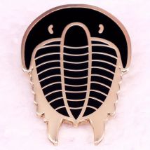 Cambrian Arthropods Extinct Trilobites Brooch Bio Archaeological Badge Accessory