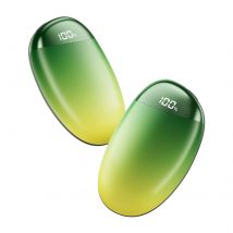 Przenośne ogrzewacze do rąk, ładowalne, 2 sztuki z wyświetlaczem, magnetyczne elektryczne ogrzewacze do rąk 2w1 na kemping, prezent na Boże Narodzenie