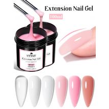 100ml MTSSII Extension Gel Nail Polish, Large Volume Gel Polish Varnish Nail Polish Autumn And Winter Manicure Accessories