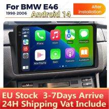 MEKEDE Android 14 Wireless CarPlay Auto Radio Sistema di Auto Intelligente Per BMW E46 M3 318 320 325 330 335 1998-2006 GPS Autoradio