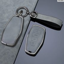 Zinklegierung Autoschlüsseletui Abdeckung Schutzhülle Fob für Geely Okavango Coolray Atlas Monjaro Tugella Emgrand GT S Proton X50 X70