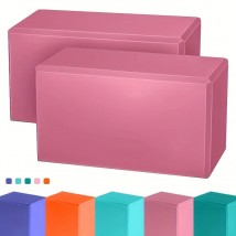 1/2 Stück rutschfeste, solide Yoga-Steine, dichte, langlebige Blöcke für verbessertes Gleichgewicht, Körperformung, Beinpressung, perfekt für Yoga