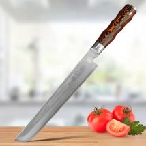 8-Zoll-Küchenmesser Damaskus-Stahl Sashime-Messer Scharfes Fleischbeil Metzgermesser Fischfiletmesser Kochen Schneidwerkzeuge