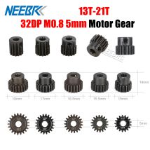 2 stücke 32DP M 0,8 5mm Welle 13T 14T 15T 16T 17T 18T 19T 20T 21T Metall Ritzel Motor Getriebe für 1/8 1/10 RC Auto Wltoys Traxxas Spielzeug Teil
