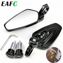 EAFC 1 para 7/8 "22mm motocyklowe lusterka wsteczne uniwersalny skuter lusterko kierownicy akcesoria do lusterek wsteczny