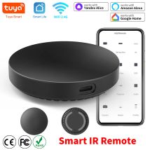 Tuya WiFi IR-Fernbedienung für Smart Home für Klimaanlage, TV, universelle Infrarot-Fernbedienung, funktioniert mit Google Home, Alexa