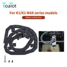 Für K1 MAX Drag Chain Abnehmbare Kunststoff-Kabelkette Praktische Öffnungstyp 6X10MM 3D-Drucker-Zubehör