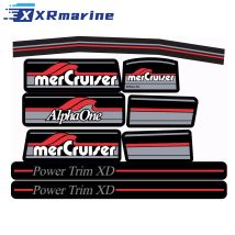 W/Red Rams Aufkleber-Set Aufkleber 3906 für Mercruiser The Most Complete Red Alpha One Gen One 37-13682A90 13682A90