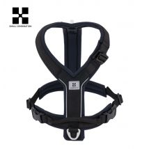 Mała, połączona obroża dla psa dla małych, średnich i dużych psów, bez naciągu, odblaskowa, regulowana, wygodna obroża do spacerów na świeżym powietrzu.