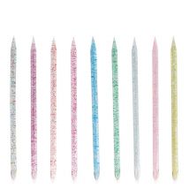 50-teiliges Nagelzubehör und Reinigung der Nagelhaut, Kristall-Abgestorbene Stab-Werkzeuge, Hautschieben, Pediküre, Nagelentfernung, Maniküre-Verbrauchsmaterialien