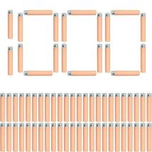ZIVCONCING Orange Refill Darts Bullets Spiral Foam Rotating Bullet for Nerf Accustrike Elite Series Toy Gun Matching Soft Bullet