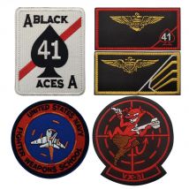 Akademisches Sadron-Abzeichen für Top Gun Flight Test MAVERICK Ranger Patch Tomcat Fighter Schuljacke