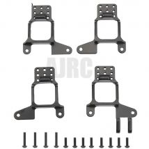 4 stücke Aluminium Vorne und Hinten Shock Towers Halterung Für 1/10 Rc Crawler Trx-4 Bronco K5 G500 Defender Trx4 8216 Upgrade Teile