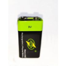 ZNTER 2PCS S19 9V 600mAh USB rechargeable lithium battery for camera instrumentation 6F22 rechargeable lithium battery