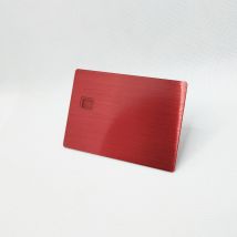 Premium-Geschenkkarten: 5-teiliges Set mit lasergravierten Metallkarten mit Magnetstreifen und Signaturstreifen, Kredit-/Debit-Kartengröße
