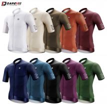 DAREVIE Sudadera para bicicletas SPF 50 nivel de entrenamiento antiultravioleta adelgazamiento de talla pequeña bicicleta masculina y femenina Maillot sudadera para bicicletas