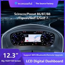 12.3 ''LCD Cruscotto Digitale Cluster Per VW Scirocco Jetta Golf 6 7 MK7 Passat B8 B7 modificare