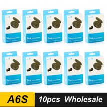 10 pezzi all'ingrosso A6S TWS cuffie wireless auricolare Bluetooth 5.0 auricolari stereo con microfono per ISO Android