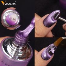 Venalisa Hema Free TPO Free Gel Nail Polish 10ml Halloween Gel Varnish Cat Eye Magnet Nail Gel Polish Soak Off UV LED Nail Gel