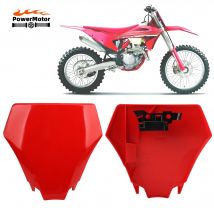 Motorrad Front Nummernschild Kunststoff Abdeckung Zubehör Für GASGAS EX EXF MC MCF 125 250 300 350 450 2024 Motocross Dirt Bike