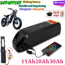 48V 36V 52V 15Ah/20Ah/30Ah original For Hailong Battery  for Bafang BBS02 BBS03 BBSHD Motor for Hailong Battery 36V Hailong 48V