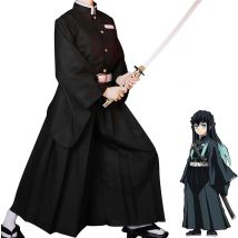 Anime Kimetsu No Yaiba Tokitou Muichirou Costume Cosplay Demone Slayer Tokitou Muichirou Cos Abiti di Halloween Per Il Costume Del Fumetto