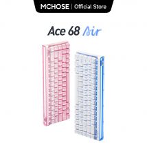MCHOSE ACE 68 Air Interruttore magnetico Tastiera da gioco Effetto Hall Trigger rapido Programmabile RGB 8K Hz DKS/MT/TGL/RS/SOCD Tastiera
