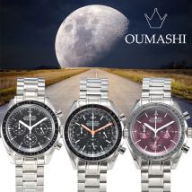 OUMASHI Design Herrenuhr VK63 Uhrwerk Ultrastilvolle Luxusuhr mit sechs Zeigern und Spiegelglas