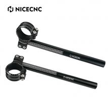 50 mm Clip-Ons 7-Grad-Lenker für Honda CBR1000RR CBR929RR CBR954RR Suzuki GSXR 600 750 1000 1300